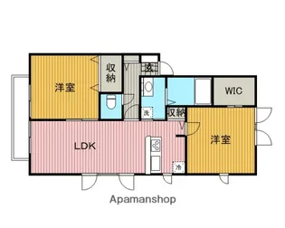 メゾンベールⅢ番館【1階】の間取り