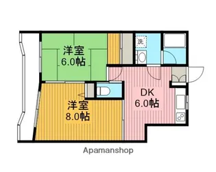 神奈川県相模原市緑区橋本2丁目【マンション】の間取り