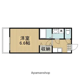 神奈川県相模原市中央区東淵野辺5丁目【アパート】の間取り