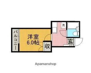 タレックハイム【205号室】の間取り