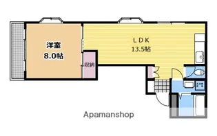 タレックハイム【203号室】の間取り