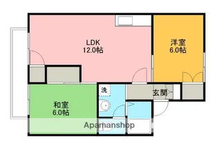 セジュール星が丘【2階】の間取り