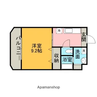神奈川県相模原市緑区東橋本1丁目【マンション】の間取り