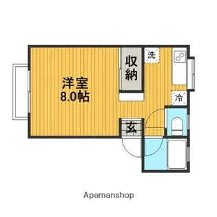 クレストハイム【2階】の間取り