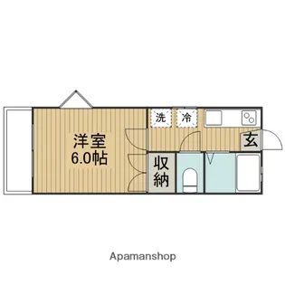 エーデル2【1階】の間取り