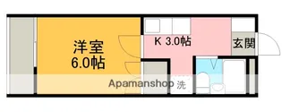 ベルス清新【2階】の間取り