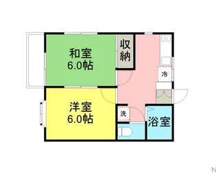 神奈川県相模原市緑区相原5丁目【アパート】の間取り