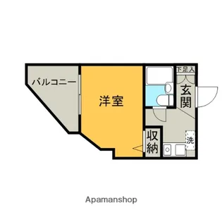 神奈川県相模原市緑区西橋本1丁目【マンション】の間取り