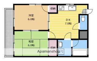 ラ・クエール【301号室】の間取り