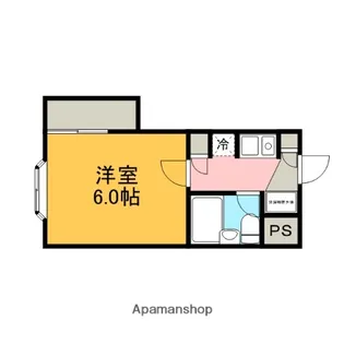 神奈川県相模原市中央区矢部3丁目【マンション】の間取り