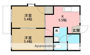 ネイチャーB【2階】の間取り