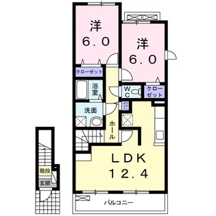 BIC VALLEY【2階】の間取り