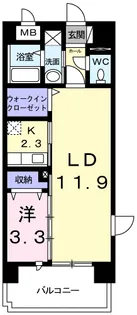メゾンノーブル【2階】の間取り