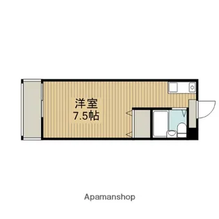 ハイツイマイ【A号室】の間取り