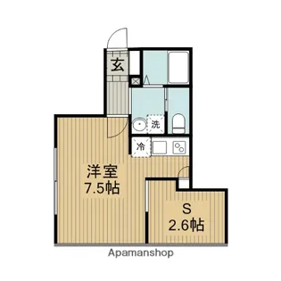 神奈川県相模原市南区若松5丁目【マンション】の間取り