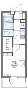 レオパレス廉【3階】の間取り