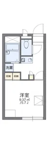 レオパレスリブラ【2階】の間取り