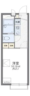 レオパレスグランシャリオⅡ【2階】の間取り