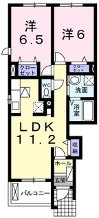 ヴィラ・フォレスト【1階】の間取り