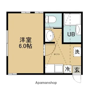 メゾンエレンデール【2階】の間取り