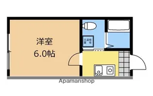 ケーアイコート相模原【201号室】の間取り