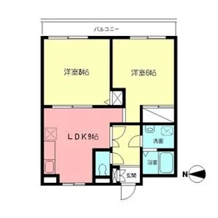 メゾン・フリーダム【3階】の間取り