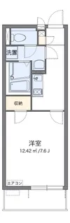 クレイノエグランティ【1階】の間取り