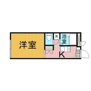 レオパレスイーイーエー【2階】の間取り