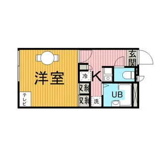 レオパレスBBさがみ【2階】の間取り