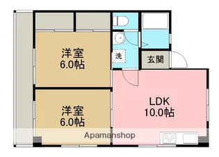 D−STYLE上田名【3階】の間取り