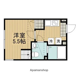 神奈川県相模原市中央区東淵野辺5丁目【アパート】の間取り