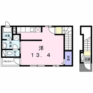 サン ミルト【2階】の間取り