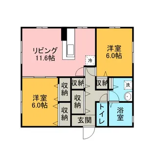 相原スクエアB区【103号室】の間取り