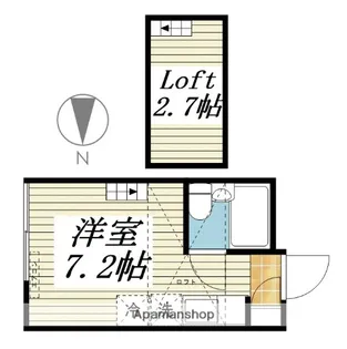 セブンハイツ【2階】の間取り