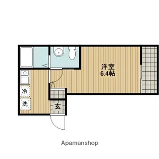 エクレール【301号室】の間取り
