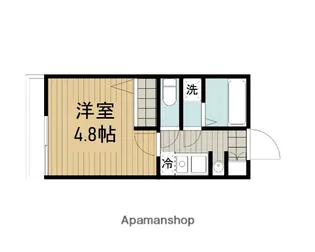 神奈川県座間市相武台2丁目【アパート】の間取り