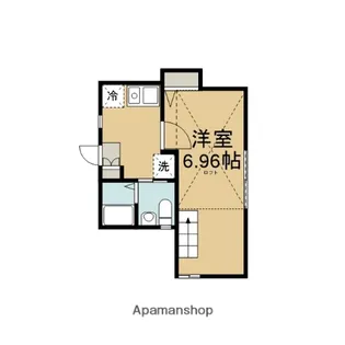 神奈川県相模原市中央区淵野辺4丁目【アパート】の間取り