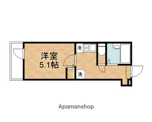 MELDIA清新4丁目【2階】の間取り