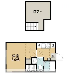 プラージュ【2階】の間取り