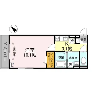 ファヴール【3階】の間取り