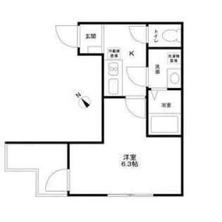AXISEL SEISHIN【1階】の間取り