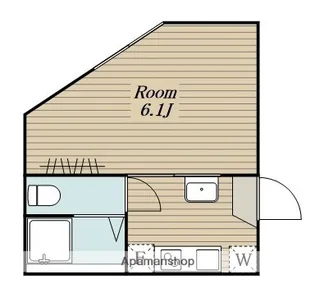 神奈川県相模原市中央区淵野辺5丁目【アパート】の間取り