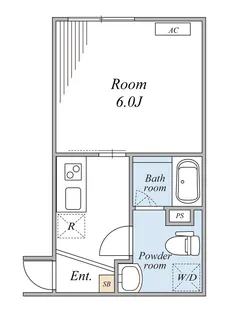 グレースアロー玉川学園【2階】の間取り