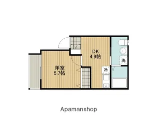 H・Sビル【202号室】の間取り