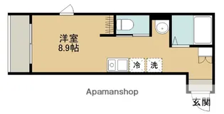 MELLAS相模原【1階】の間取り
