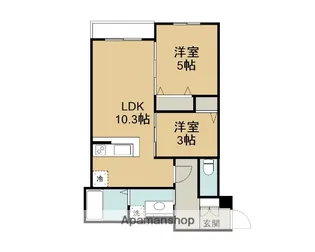 ROBOT HOME 相模原【2階】の間取り