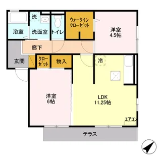 メゾンT【1階】の間取り