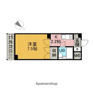 フォレスト相模【3階】の間取り