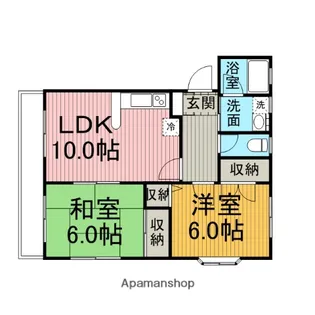 SYコート【2階】の間取り
