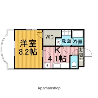 プリンセッサ【3階】の間取り